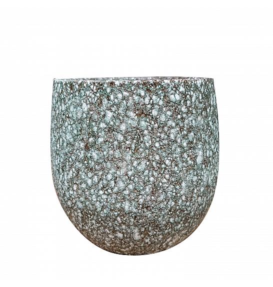 Lonec keramični Delta zelen 16 cm