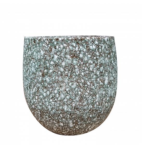 Lonec keramični Delta zelen 18 cm