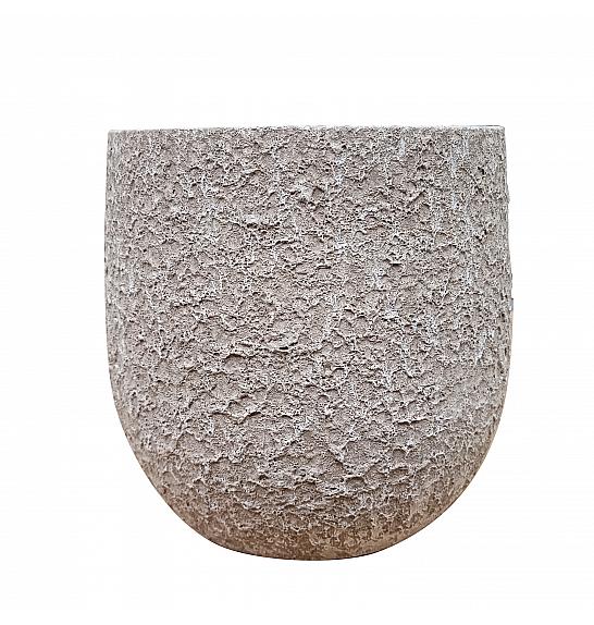 Lonec keramični Delta rjav 22 cm