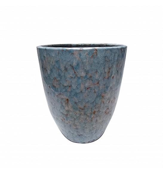 Lonec keramični Tacoma moder 25 cm