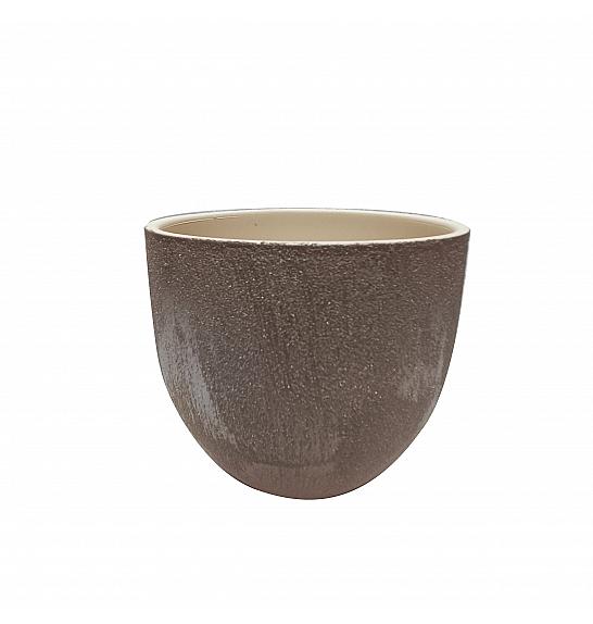 Lonec keramični Sitala rjav 13 cm