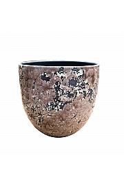 Lonec keramični Cotto Cally siv 16 cm