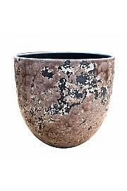 Lonec keramični Cotto Cally siv 24 cm