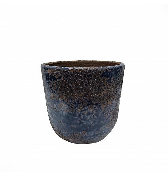 Lonec keramični Cotto Oregon siv 16 cm