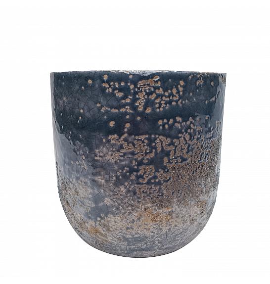 Lonec keramični Cotto Oregon siv 19 cm