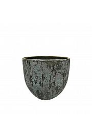 Lonec keramični Cotto Biose zelen 13 cm