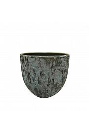 Lonec keramični Cotto Biose zelen 14 cm