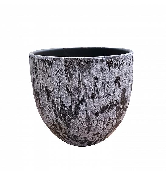 Lonec keramični Cotto Biose rjav 13 cm