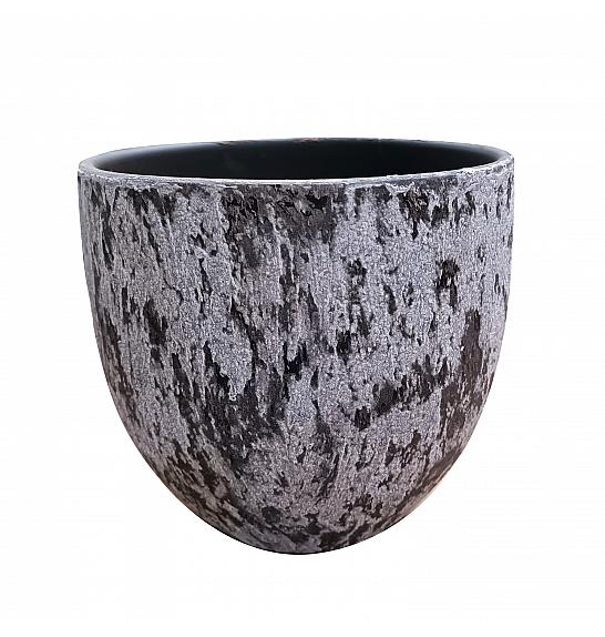 Lonec keramični Cotto Biose rjav 16 cm