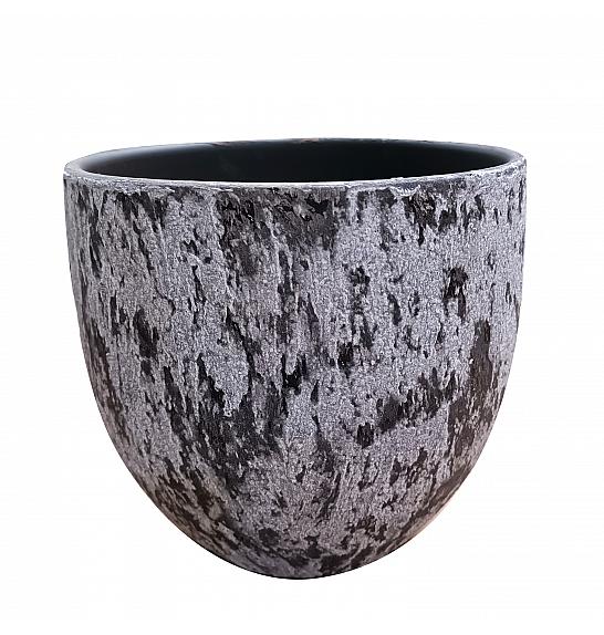 Lonec keramični Cotto Biose rjav 18 cm