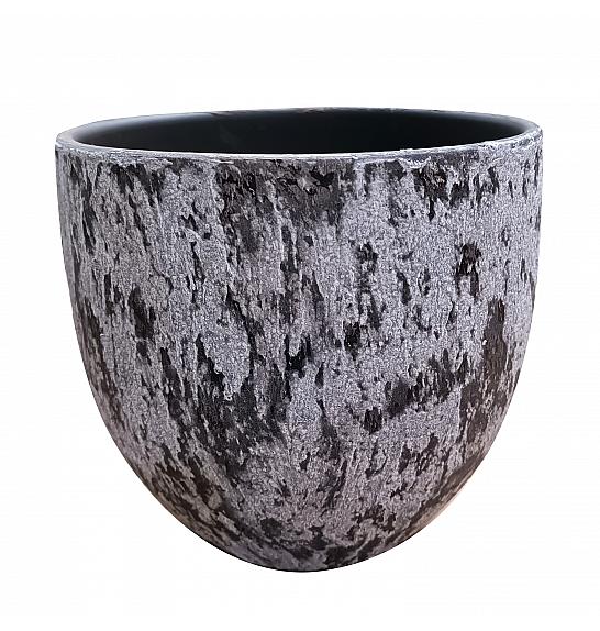 Lonec keramični Cotto Biose rjav 22 cm