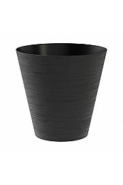 Lonec HOOP  Ø30 H28 ; BLACK ; Insula