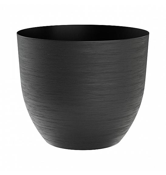 Lonec OVER  Ø28 H27 ; BLACK ; Insula