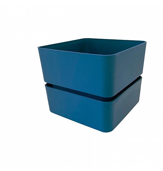 Lonec VELETA  Ø9,5 H8 ; DENIM ; Colour