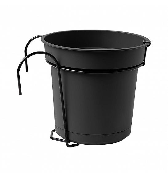 Lonec KIT BALCONE HYDRAL  Ø27 H22,5 ; ANTRACITE ; Elements