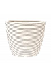 Lonec DUNA  Ø48 H40,5 ; DOT WHITE ; Harena