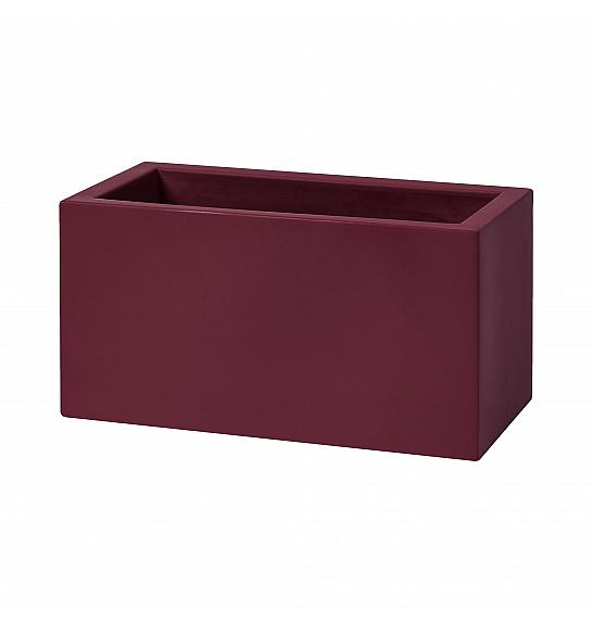 Korito SCHIO CASSA MAXI  L78,5 H39,5 ; BURGUNDY ; Essential
