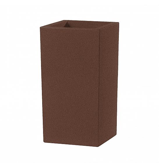 Lonec SCHIO CUBO ALTO  Ø41 H79,5 ; BRONZO ; Essential