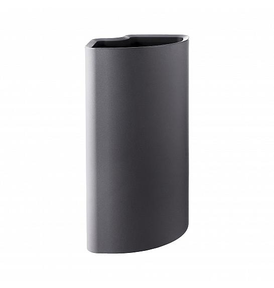 Lonec CORNER  Ø39 H77,5 ; ANTRACITE ; Essential