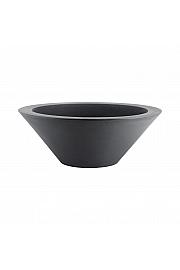 Korito SCHIO CIOTOLA  Ø79,5 H28,5 ; ANTRACITE ; Chic