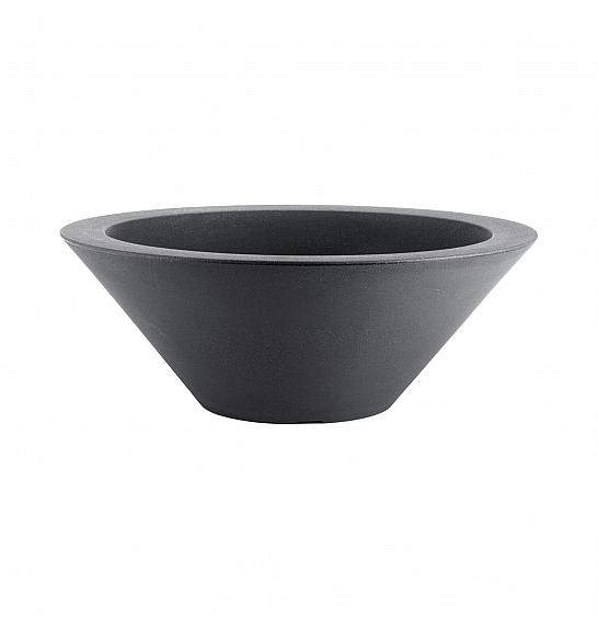 Korito SCHIO CIOTOLA  Ø79,5 H28,5 ; ANTRACITE ; Chic