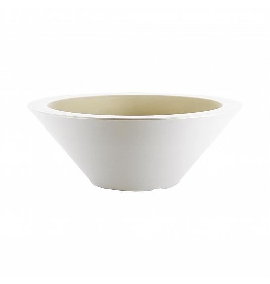 Korito SCHIO CIOTOLA  Ø59 H22 ; BIANCO ; Chic