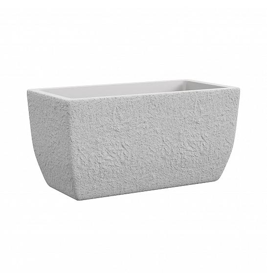 Korito PETRAM  L81 H31 ; BIANCO PIETRA ; Bold