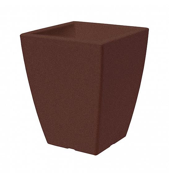 Lonec QUADRO VENETO  Ø33 H41 ; BRONZO ; Bold