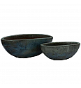 Oval Antik Sand Modro/Zelena;54x28H19;5102630
