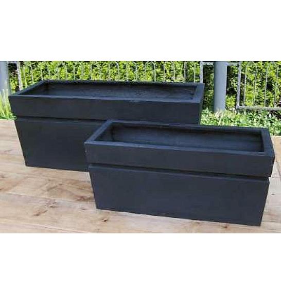 Korito Črno VD-1287-BI/60*, LxBxH 60x26x26