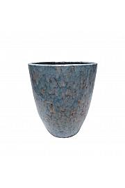 Lonec keramični Tacoma moder 25 cm