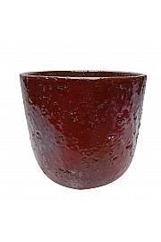 Lonec keramični Coral bordo glaziran 26 cm