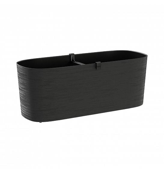 Korito PAROS  L40 H19 ; BLACK ; Insula