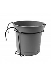 Lonec KIT BALCONE HYDRAL  Ø27 H22,5 ; FOG GREY ; Elements