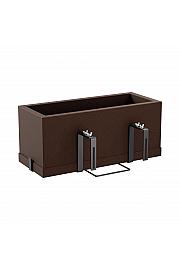 Korito SCHIO CASSA  L100 H40 ; BRONZO ; Essential