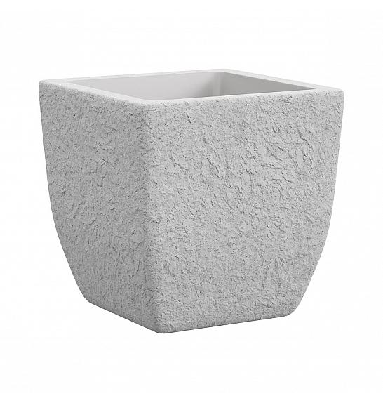 Lonec LITHOS  Ø41 H40,5 ; BIANCO PIETRA ; Bold