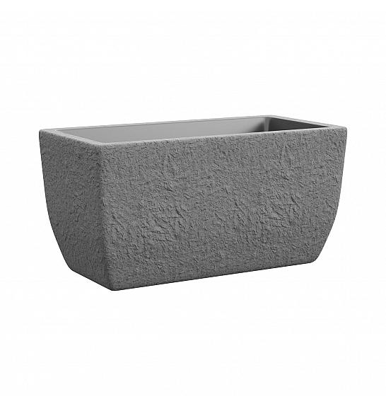 Korito PETRAM  L81 H31 ; GRIGIO PIETRA ; Bold