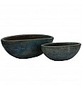 Oval Antik Sand Modro/Zelena;54x28H19;5102630
